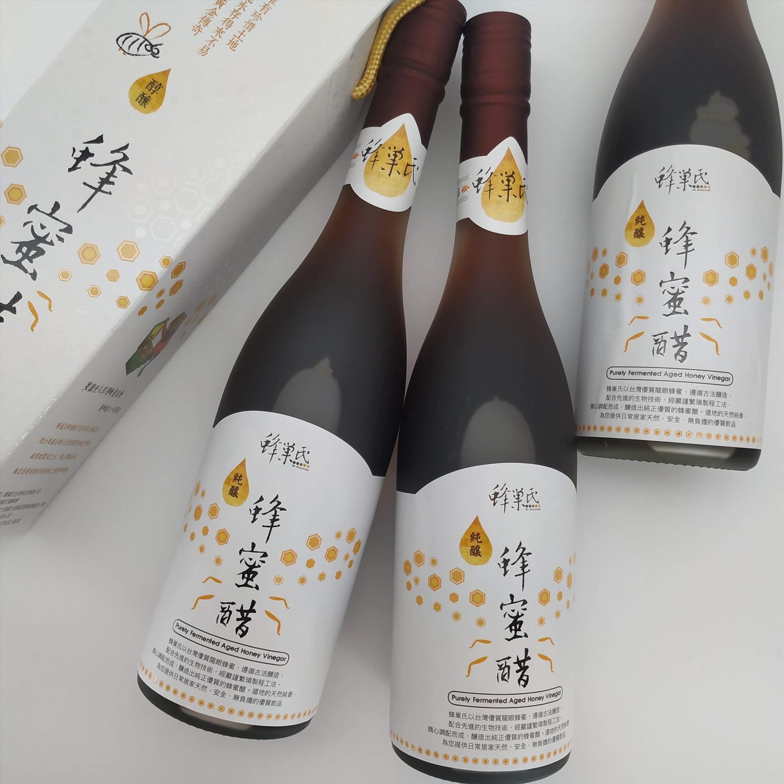 純釀造陳年蜂蜜醋600cc