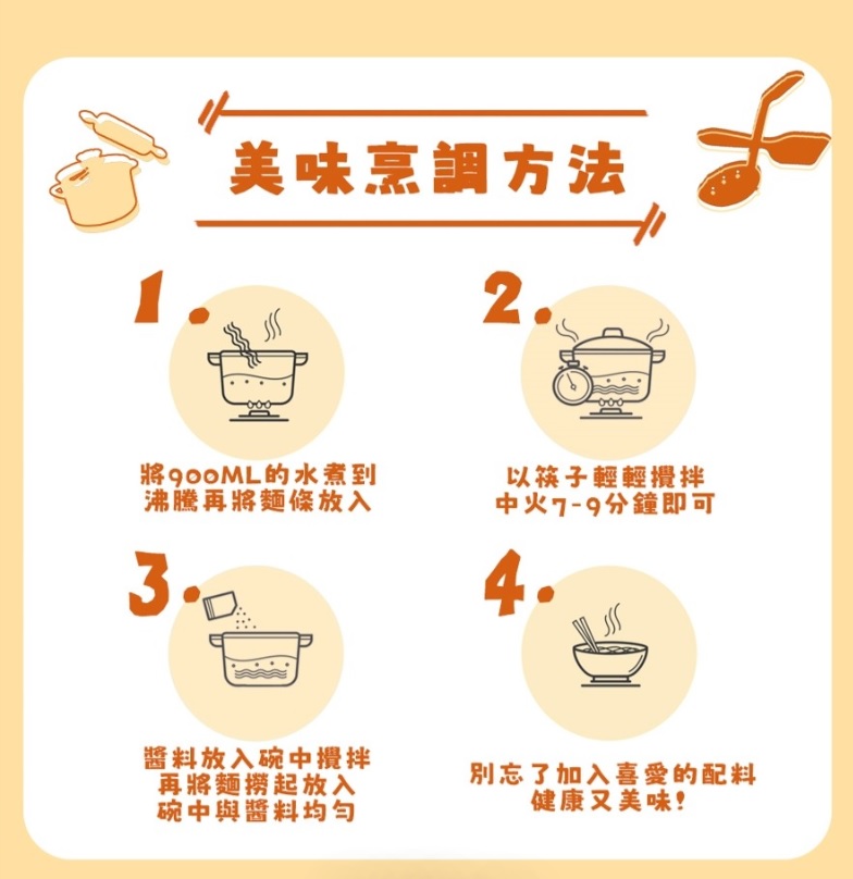 小食麵-油蔥酥醬拌麵(一袋4包)