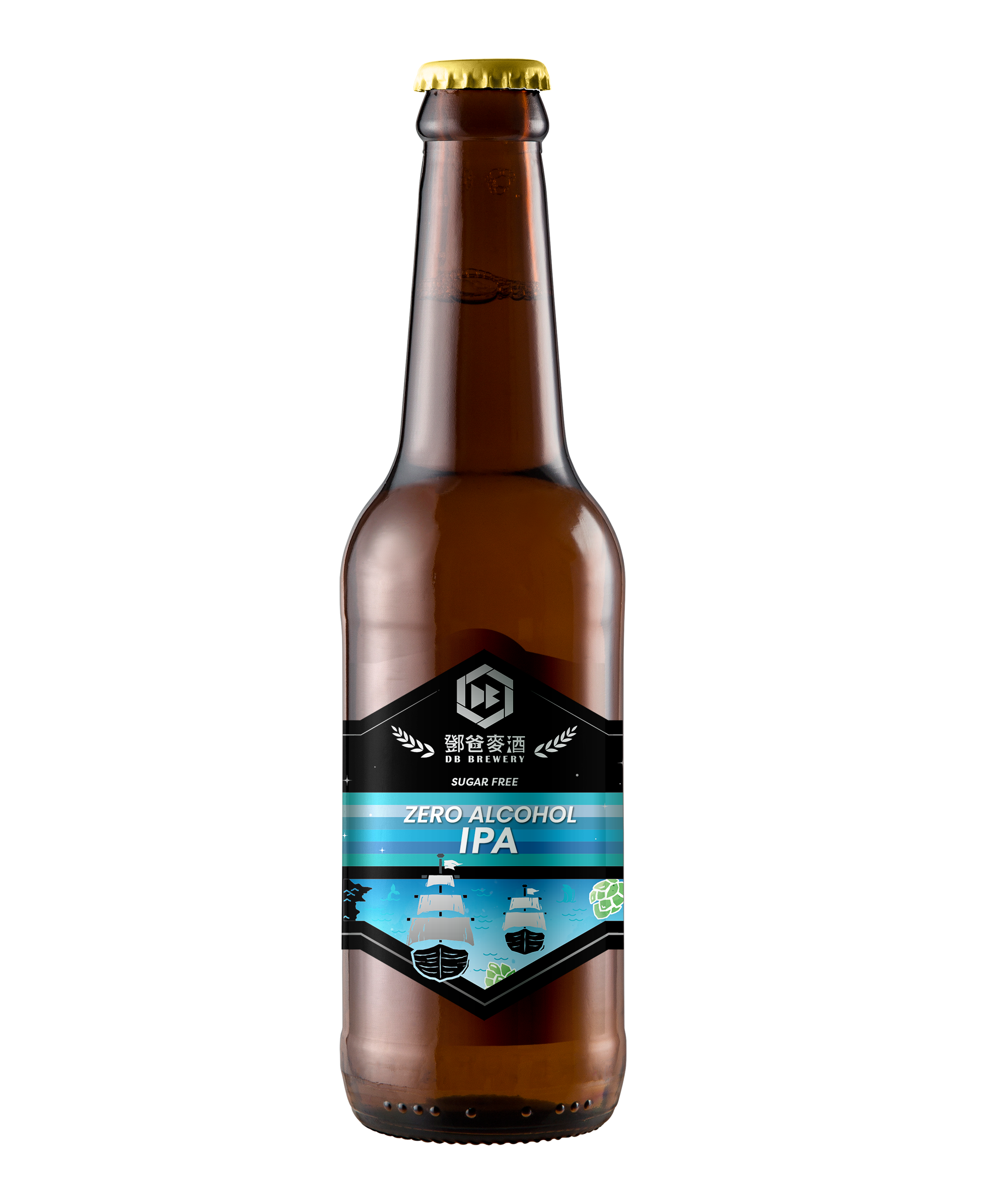 新品~DB愛啤兒無酒精飲ZERO ALCOHOL IPA~一箱24瓶