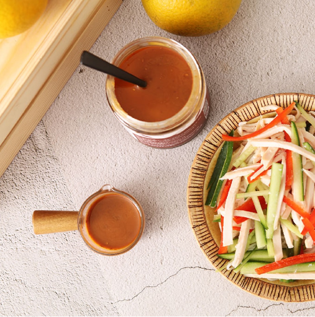 《LINSING 林銀杏》辣子杏仁醬240g