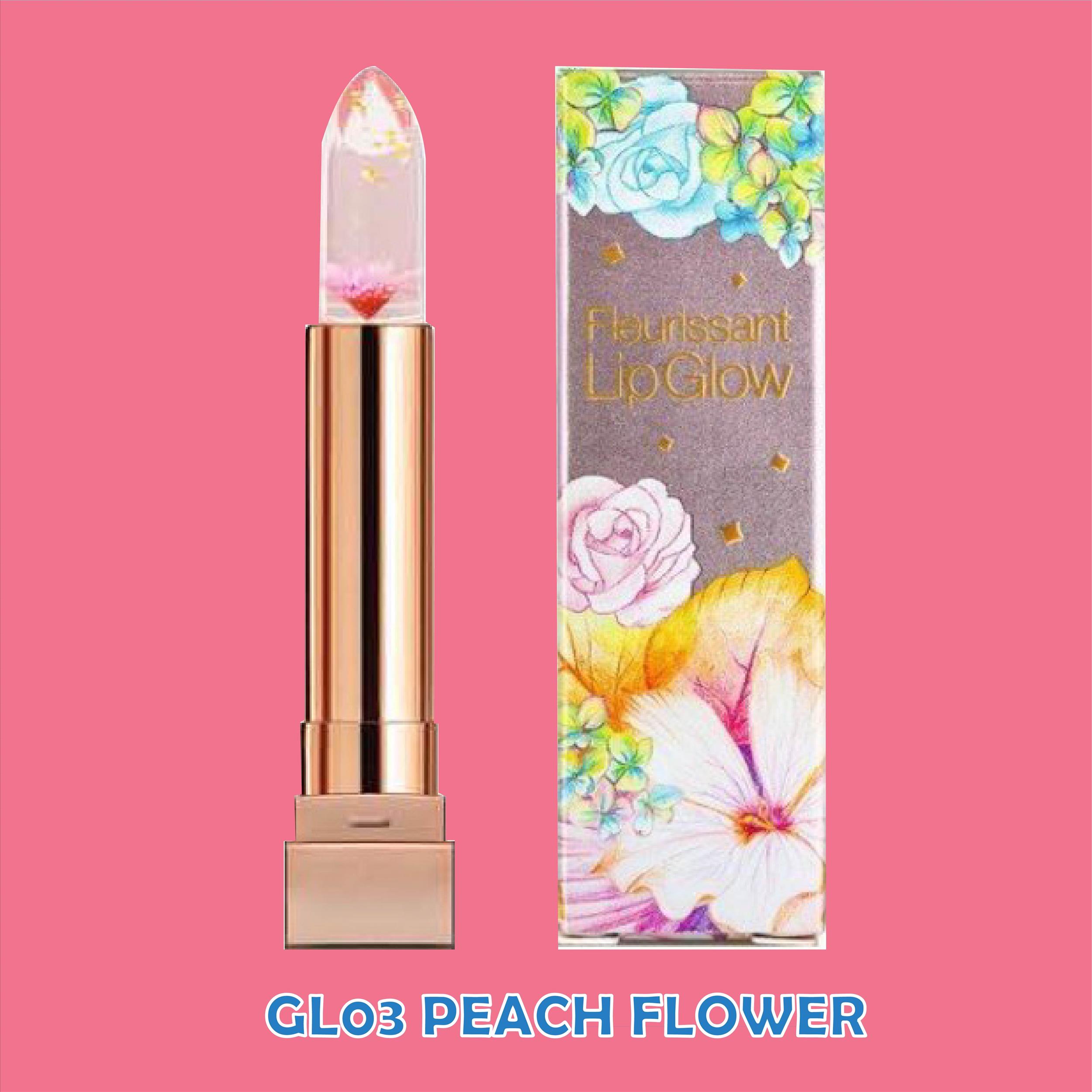 韓國原裝 GLAMFOX 24K金箔花瓣溫感變色唇膏