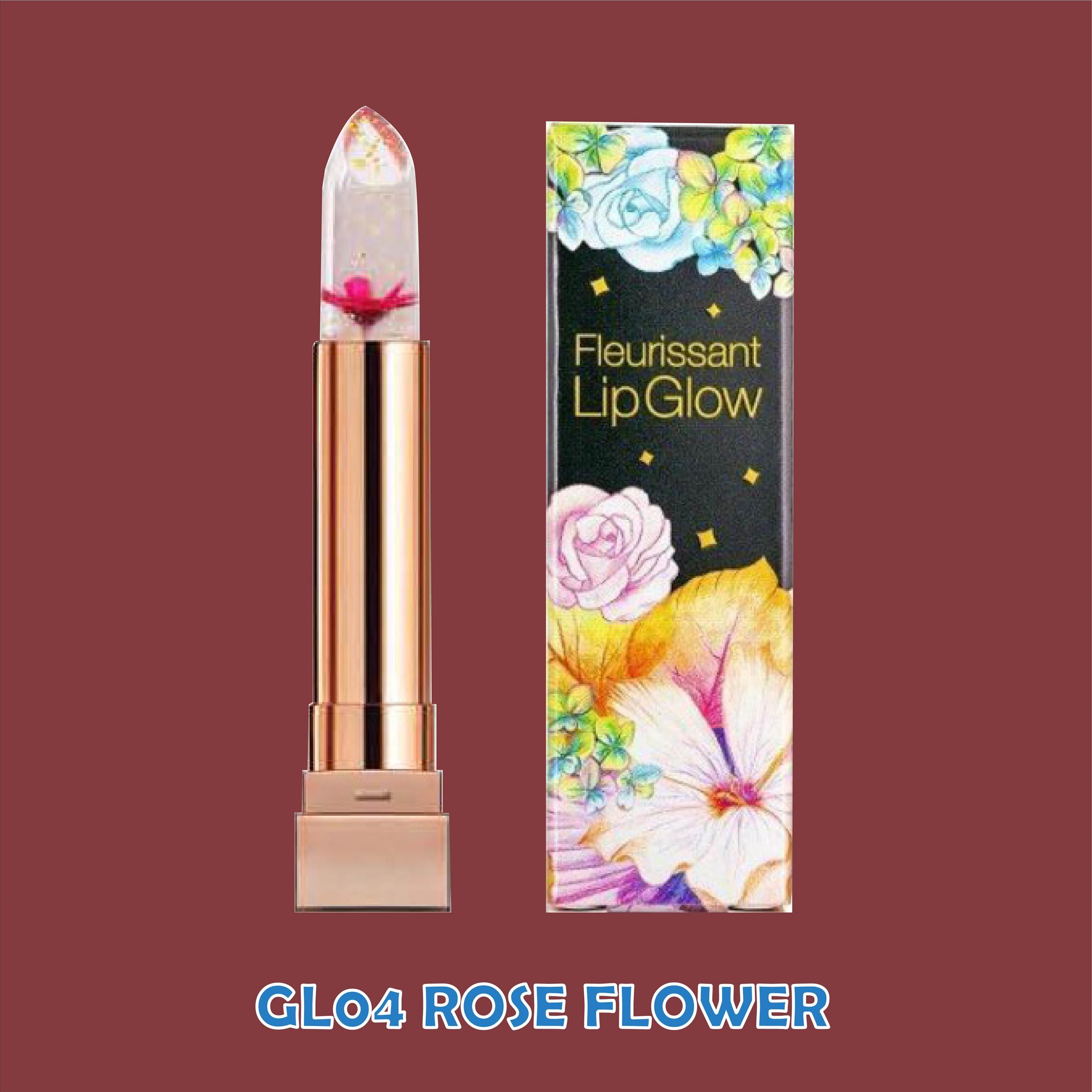 韓國原裝 GLAMFOX 24K金箔花瓣溫感變色唇膏