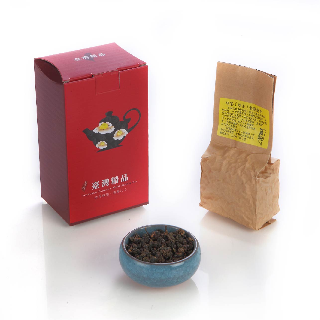 蜜香烏龍(蜒茶)四兩盒裝 - 珍冠家企業