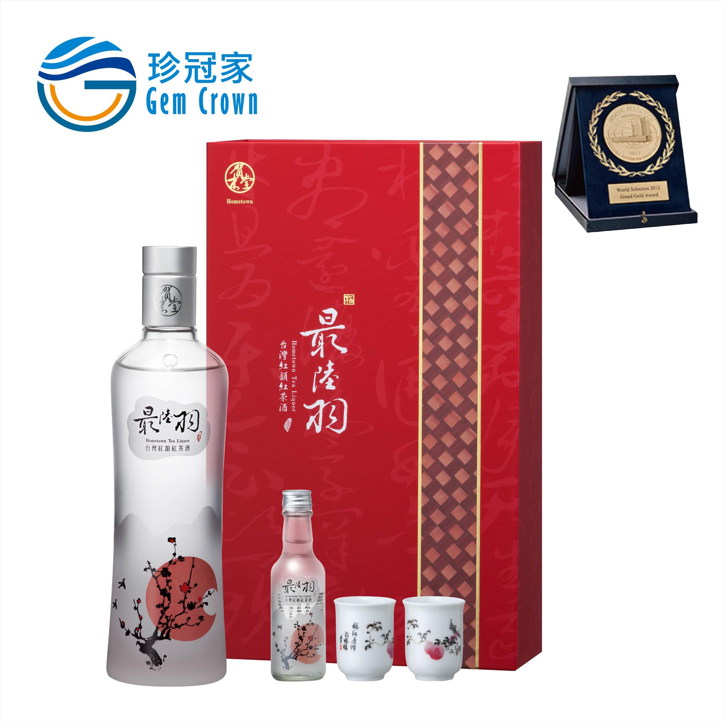 台灣紅韻紅茶酒禮盒