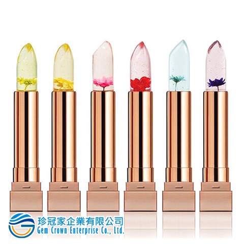 韓國原裝 GLAMFOX 24K金箔花瓣溫感變色唇膏