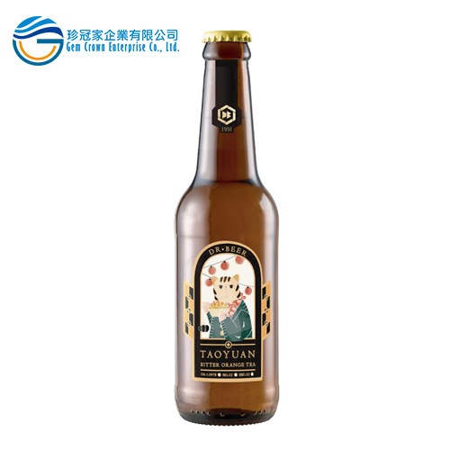 桃園酸柑茶啤酒 -鄧爸麥酒 - 珍冠家企業