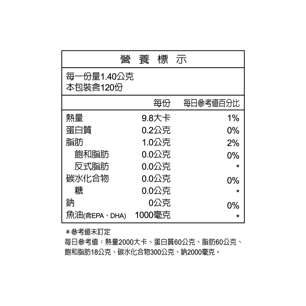 【台肥集團 台海生技】深海魚油軟膠囊 120粒/瓶 *2瓶