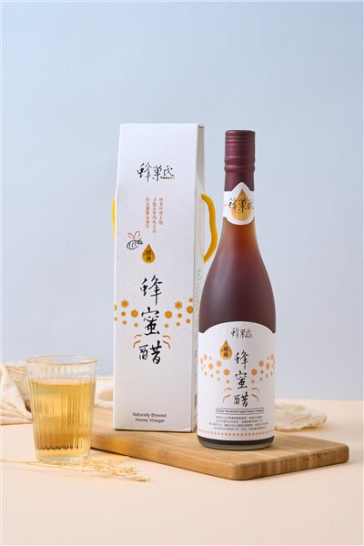 純釀造陳年蜂蜜醋600cc