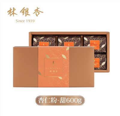 《LINSING 林銀杏》經典杏仁粉-甜600g(100g x 6包)