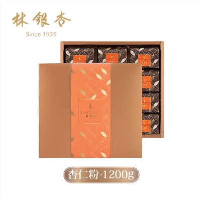 《LINSING 林銀杏》經典杏仁粉 (無糖) 1200g(100g x 12包)