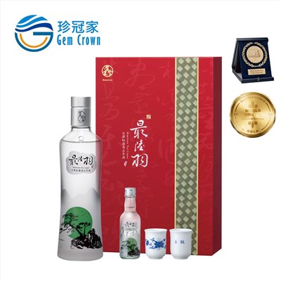 台灣紅韻高山茶酒禮盒 - 珍冠家企業