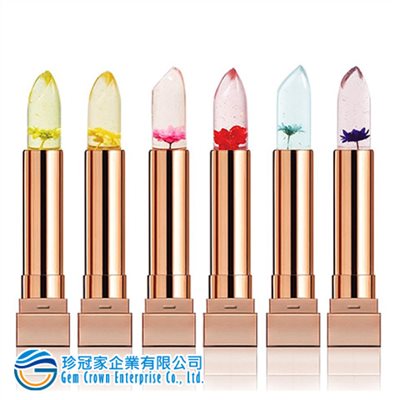 韓國原裝 GLAMFOX 24K金箔花瓣溫感變色唇膏