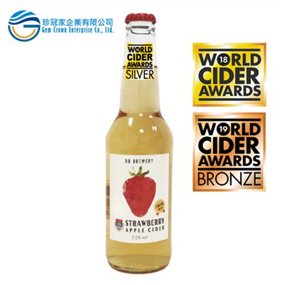 草莓氣泡酒 -鄧爸麥酒 - 珍冠家企業