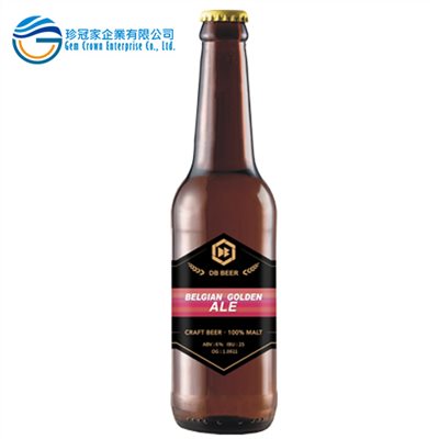 比利時風味金色艾爾啤酒-鄧爸麥酒－珍冠家企業