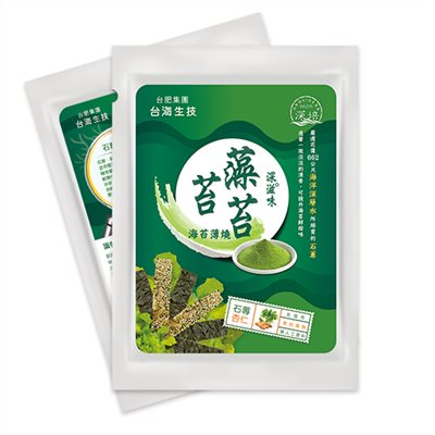 【台肥集團 台海生技】藻苔苔_海苔薄燒 40g/包 *3包 
